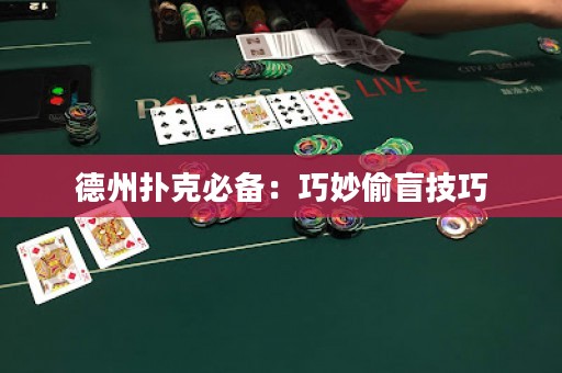 德州扑克必备：巧妙偷盲技巧
