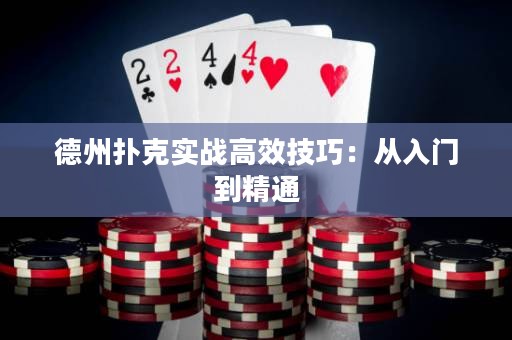 德州扑克实战高效技巧：从入门到精通