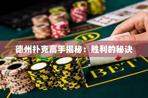 德州扑克高手揭秘：胜利的秘诀