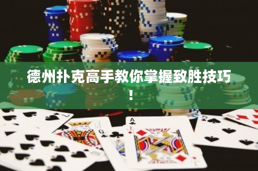 德州扑克高手教你掌握致胜技巧！