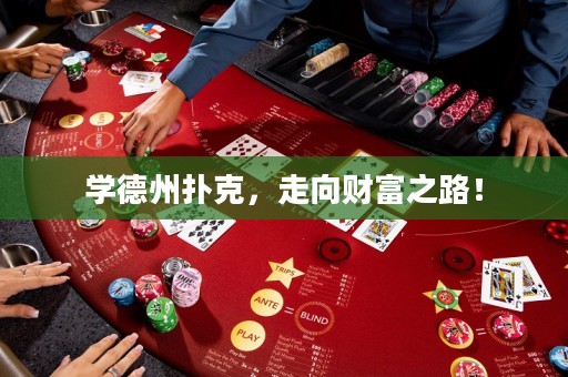 学德州扑克，走向财富之路！