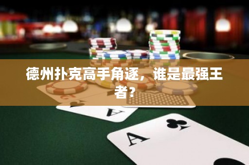 德州扑克高手角逐，谁是最强王者？