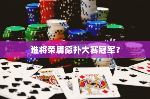 谁将荣膺德扑大赛冠军？