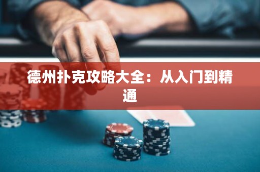 德州扑克攻略大全：从入门到精通
