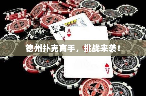 德州扑克高手，挑战来袭！