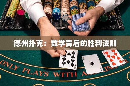 德州扑克：数学背后的胜利法则