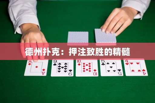 德州扑克：押注致胜的精髓