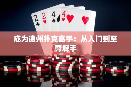 成为德州扑克高手：从入门到至尊牌手