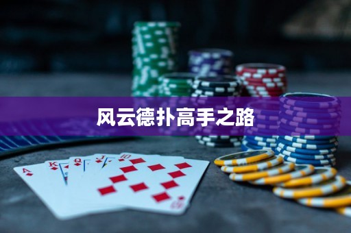 风云德扑高手之路