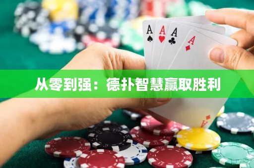 从零到强：德扑智慧赢取胜利