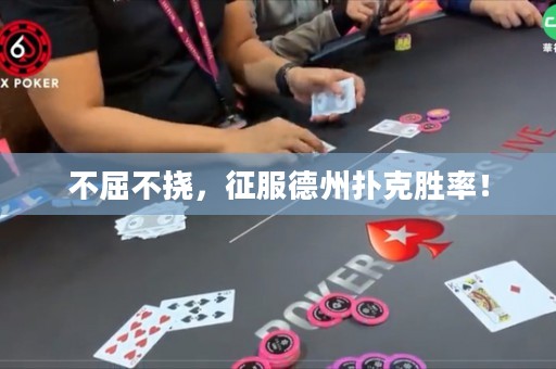 不屈不挠，征服德州扑克胜率！
