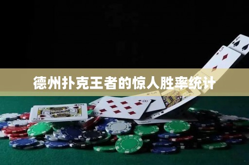 德州扑克王者的惊人胜率统计