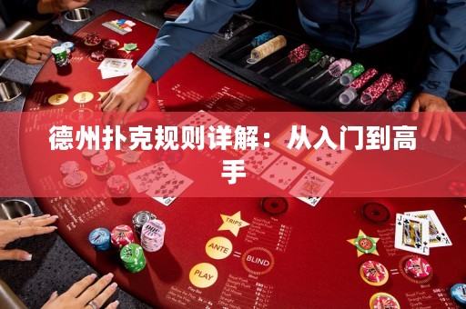 德州扑克规则详解：从入门到高手