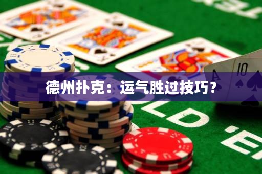 德州扑克：运气胜过技巧？