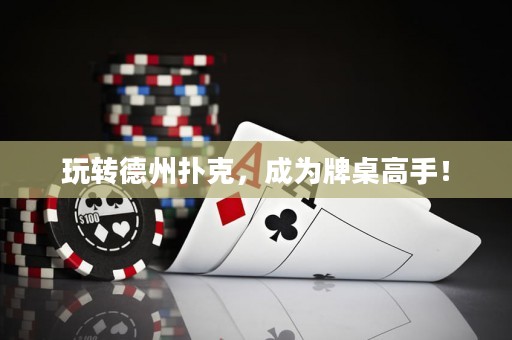 玩转德州扑克，成为牌桌高手！